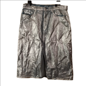 A.N.a.. Size 18 High Rise Skirt. Beautiful Silver Color For Spring!